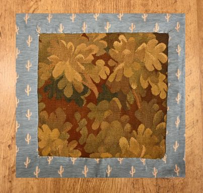 Coussin contemporain en Tapisserie Aubusson - 40x40 - N° 1313
