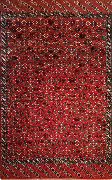 Tapis Turkmène Yomud 19 ème 205 X 125 - N° 729
