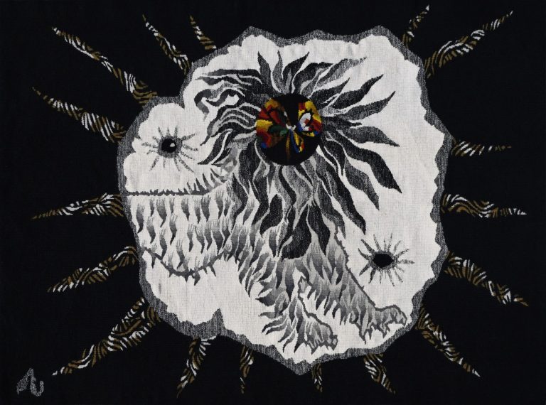 Tapisserie à fond Noir