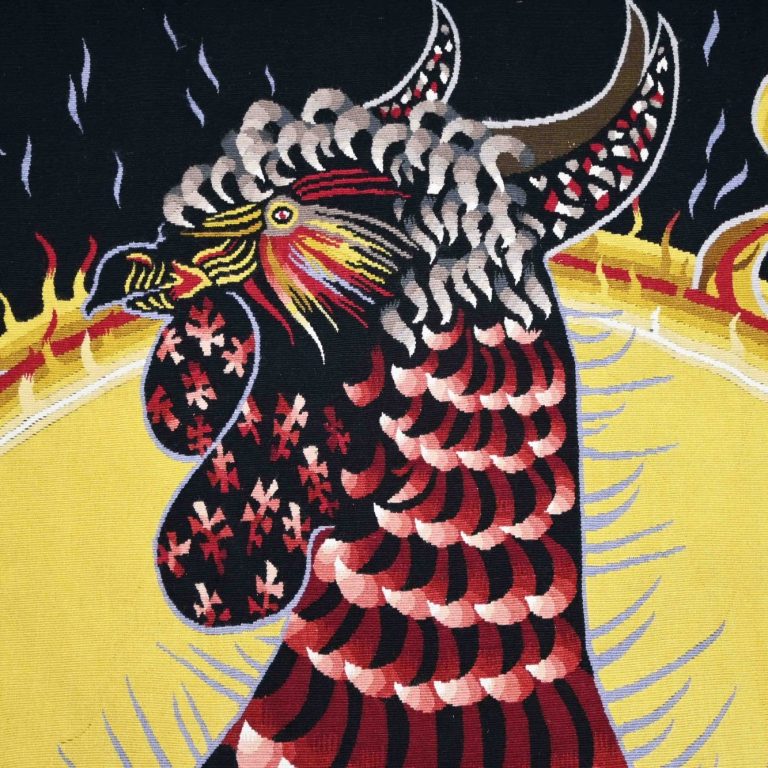 Tapisserie coq Jean Lurçat