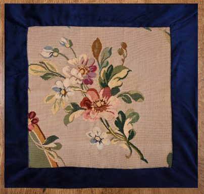 Coussin en Tapisserie d'Aubusson Coussin en Tapisserie d'Aubusson
