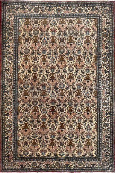 Beau Tapis Persan vers 1940 - 2m00x1m35, N° 916
