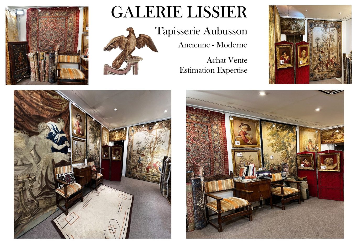 Old Antique Tapestry | Vintage & Antique Tapestries in Paris – Galerie Lissier