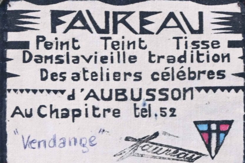 Tapisserie FAUREAU : Au chapitre Tel 52 