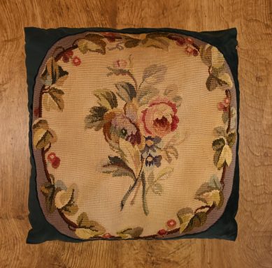 Coussin en Tapisserie d'Aubusson Coussin en Tapisserie d'Aubusson